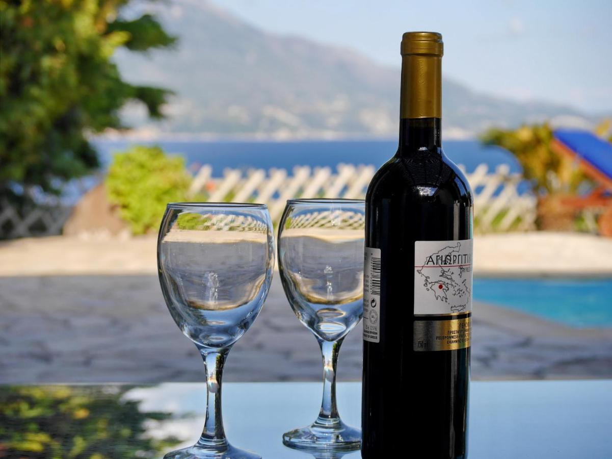 Villa Afroditi, Spartia, Kefalonia Livathos  Εξωτερικό φωτογραφία